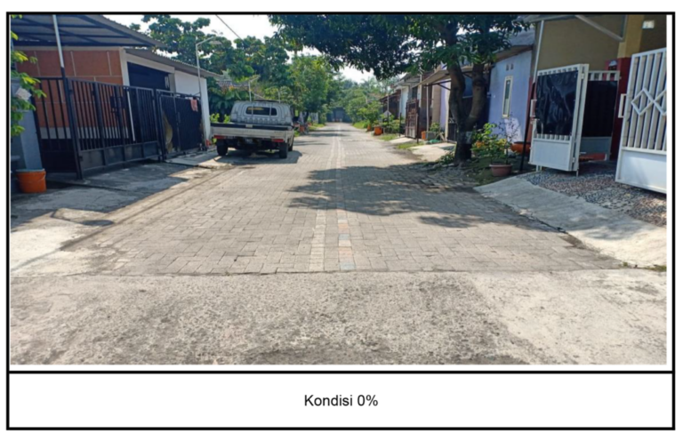 Pavingisasi kondisi 0%